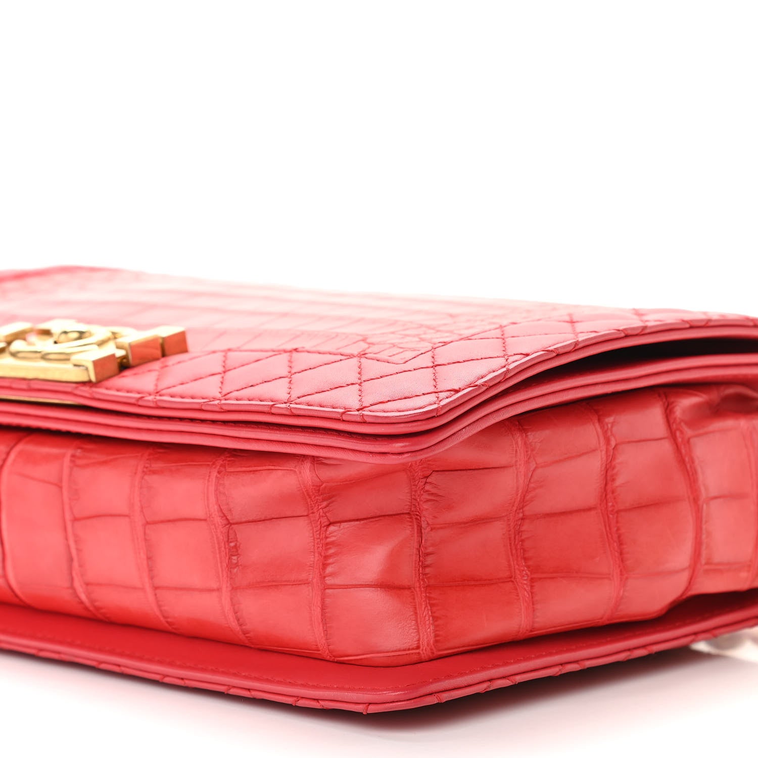 Chanel Alligator Medium Boy Flap Red 9 of 10