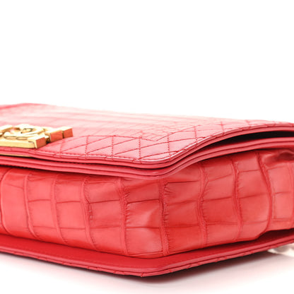 Chanel Alligator Medium Boy Flap Red 9 of 10