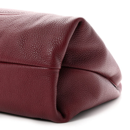 Gucci Grained Calfskin Softbit Maxi Shoulder Bag Rosso Ancora Red 11 of 11