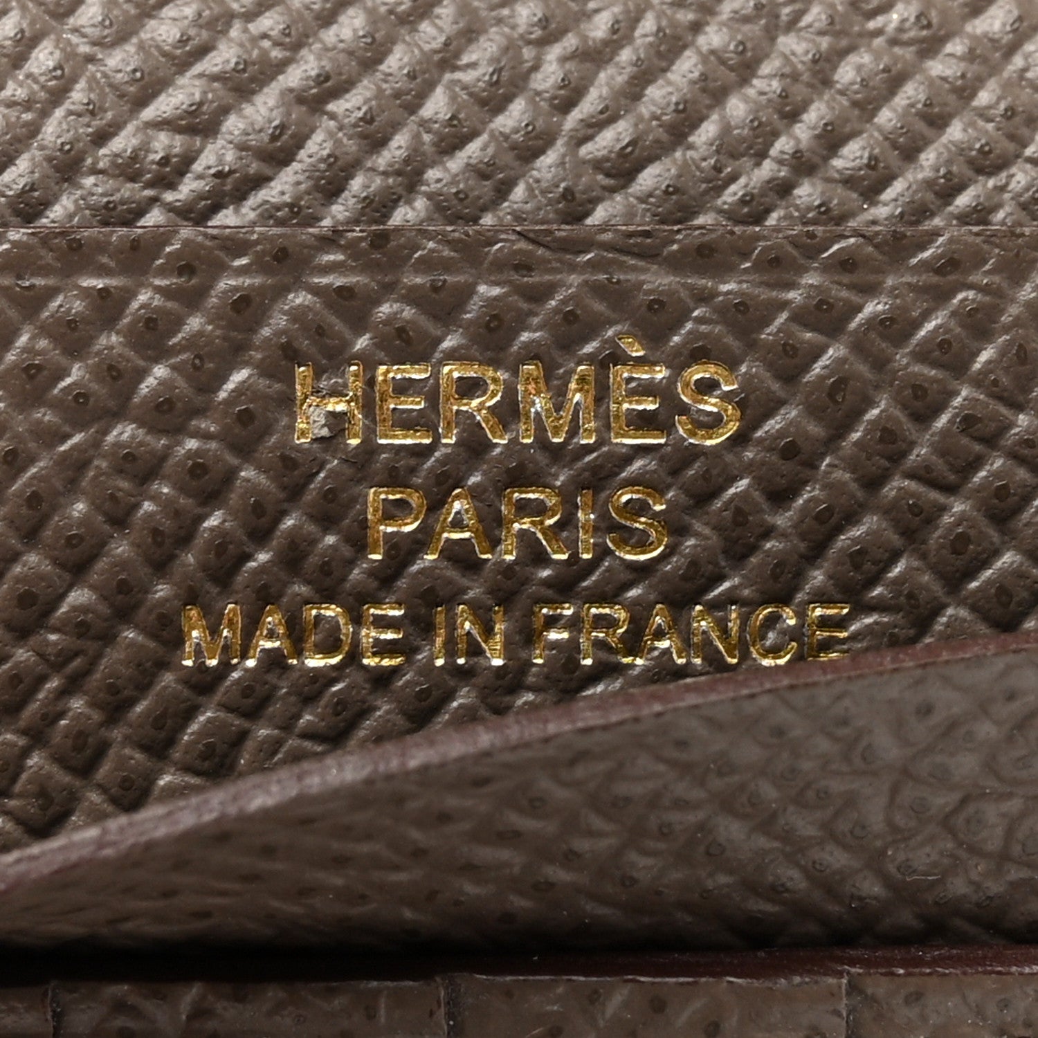 Hermes Epsom Bearn Compact Wallet Etain 6 of 8