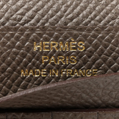 Hermes Epsom Bearn Compact Wallet Etain 6 of 8