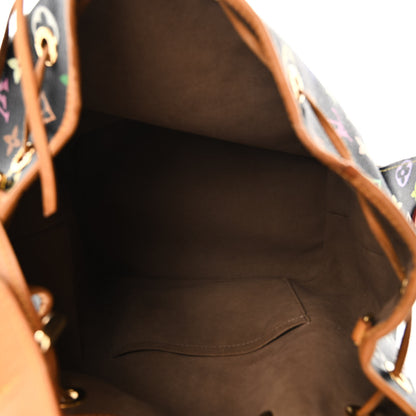 Louis Vuitton Monogram Multicolor Petit Noe Black 5 of 8