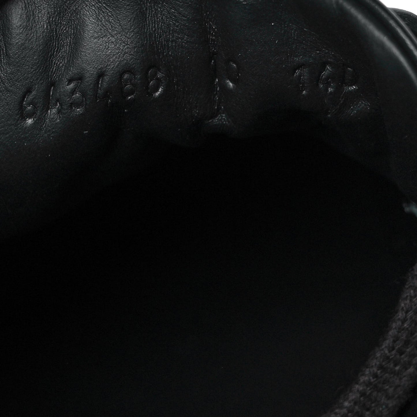 Calfskin Web Interlocking G Mens Ace Sneakers 10 Black