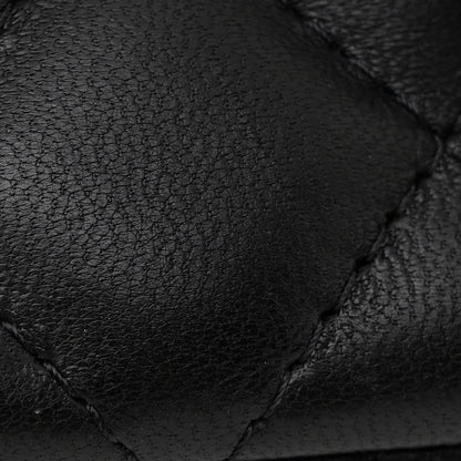 Chanel Lambskin Quilted Mini Rectangular Flap Black 11 of 12