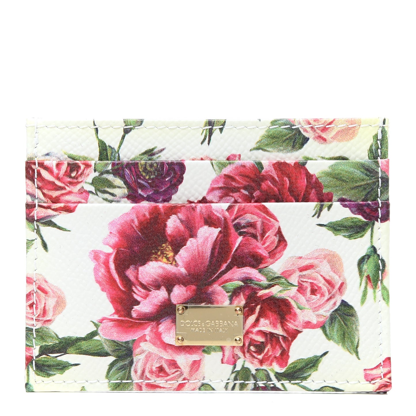 Floral Print Card Holder Multicolor