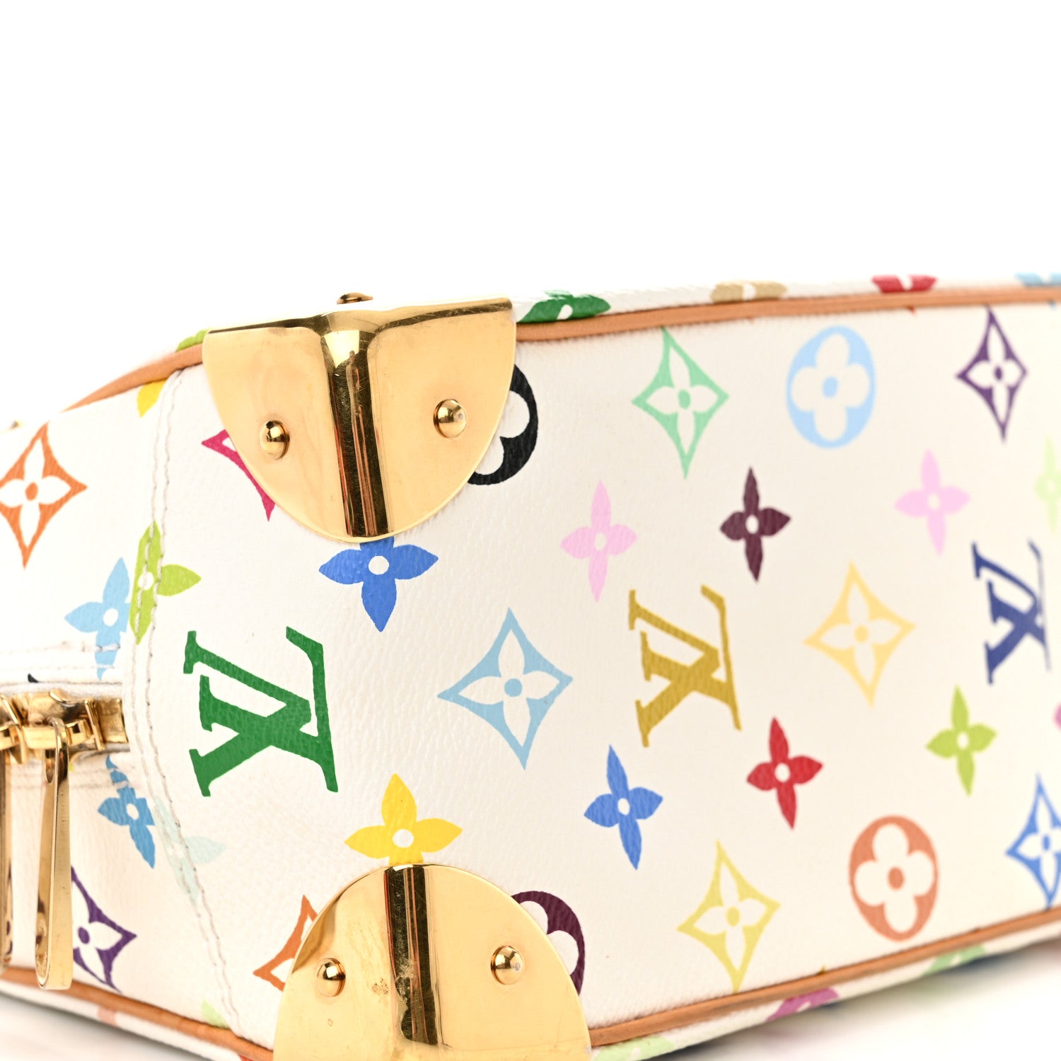 Louis Vuitton Monogram Multicolor Trouville White 8 of 13