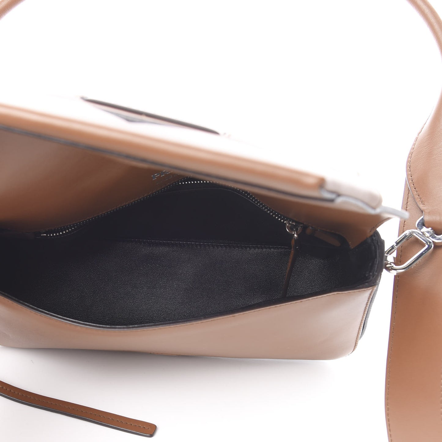 City Calfskin Manuelle Shoulder Bag Cognac