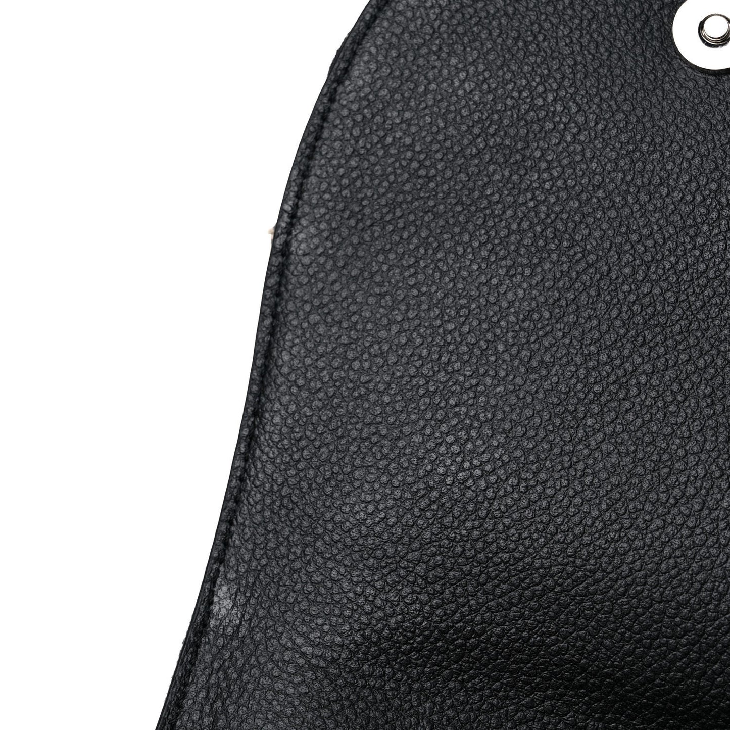 Oblique Saddle Messenger Pouch Beige Black