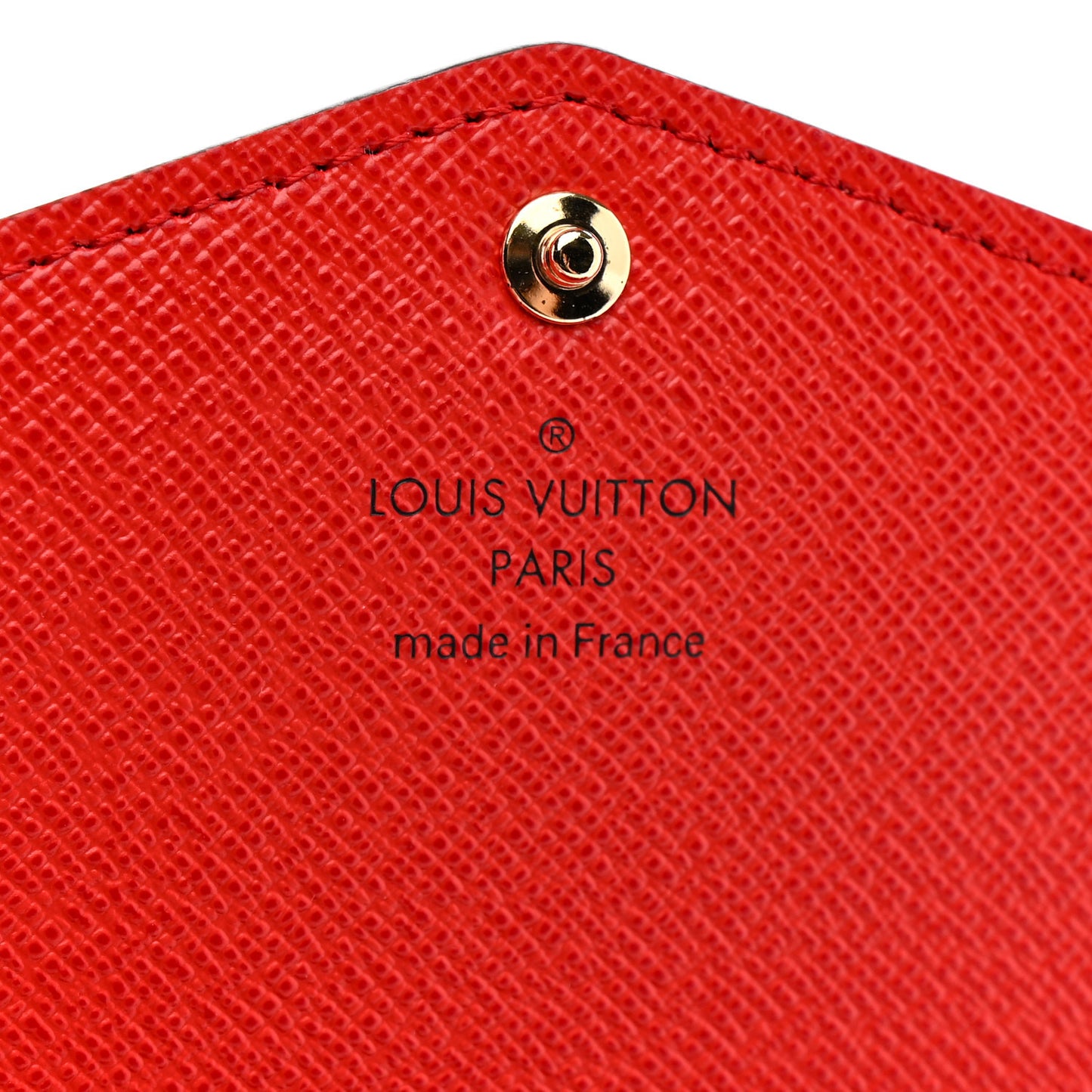 Monogram Sarah Wallet NM Coquelicot