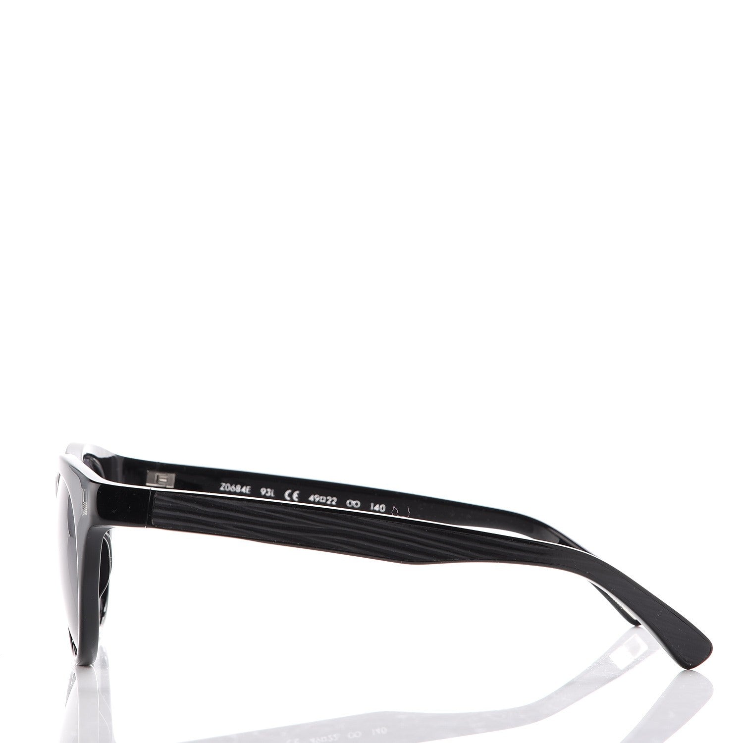 Louis Vuitton Influence Round Sunglasses Z0684E Black 3 of 8