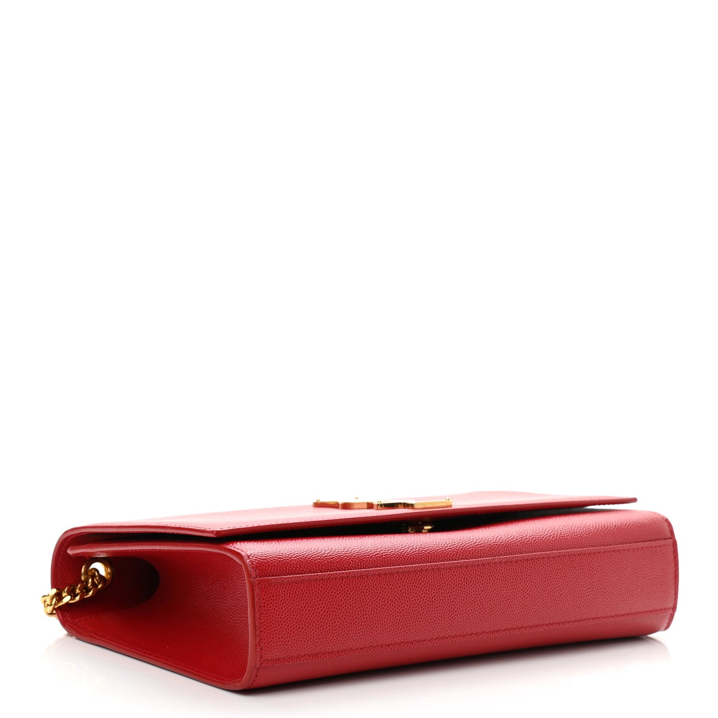 Grain De Poudre Medium Monogram Kate Satchel Red