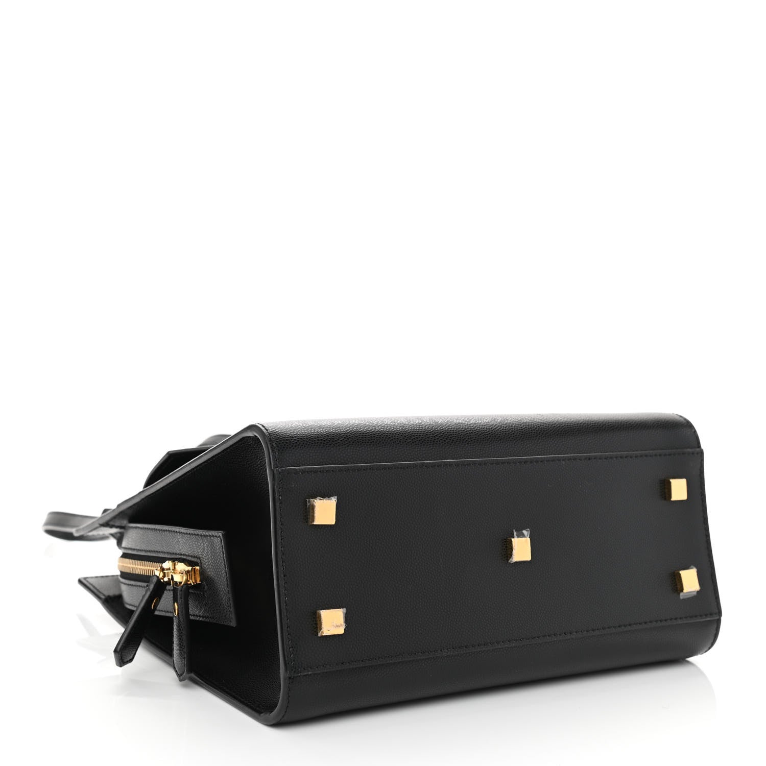 Saint Laurent Grain De Poudre Small Uptown Tote Black 4 of 10
