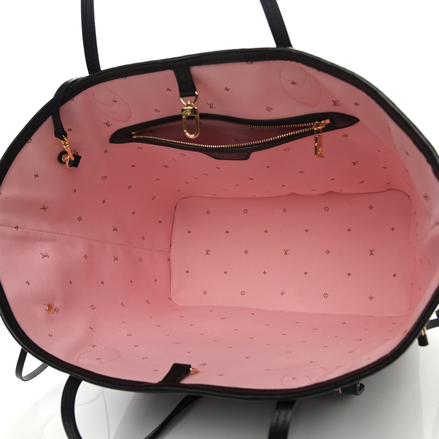Louis Vuitton Monogram Fall For You Neverfull MM Black 6 of 10