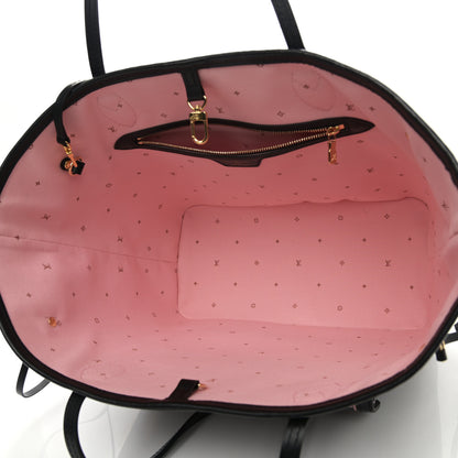 Louis Vuitton Monogram Fall For You Neverfull MM Black 6 of 10