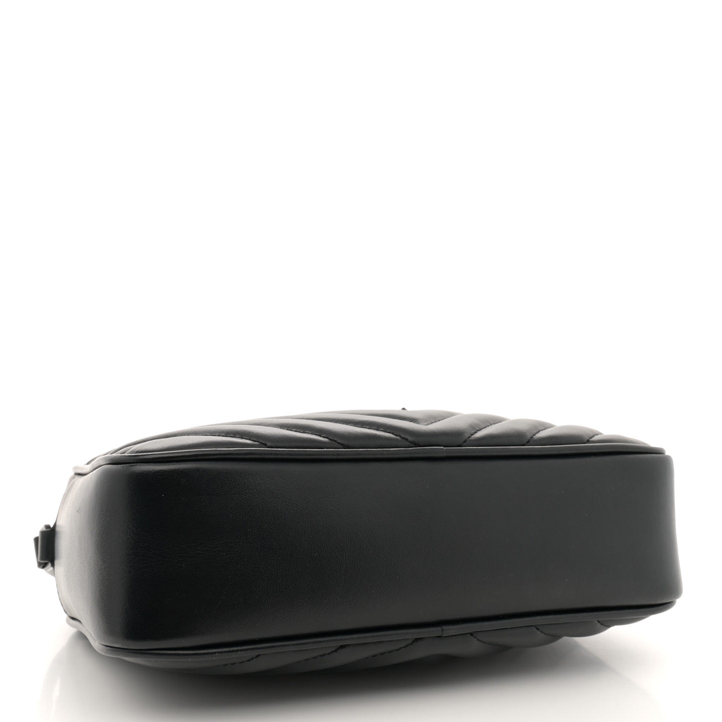Calfskin Matelasse Monogram Monochrome Lou Camera Bag Black