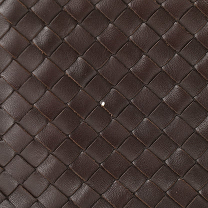 Bottega Veneta Nappa Intrecciato Shoulder Bag Ebano 7 of 9
