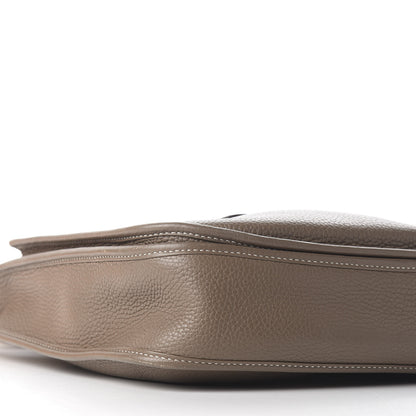 Hermes Taurillon Clemence Evelyne III PM Etoupe 6 of 10