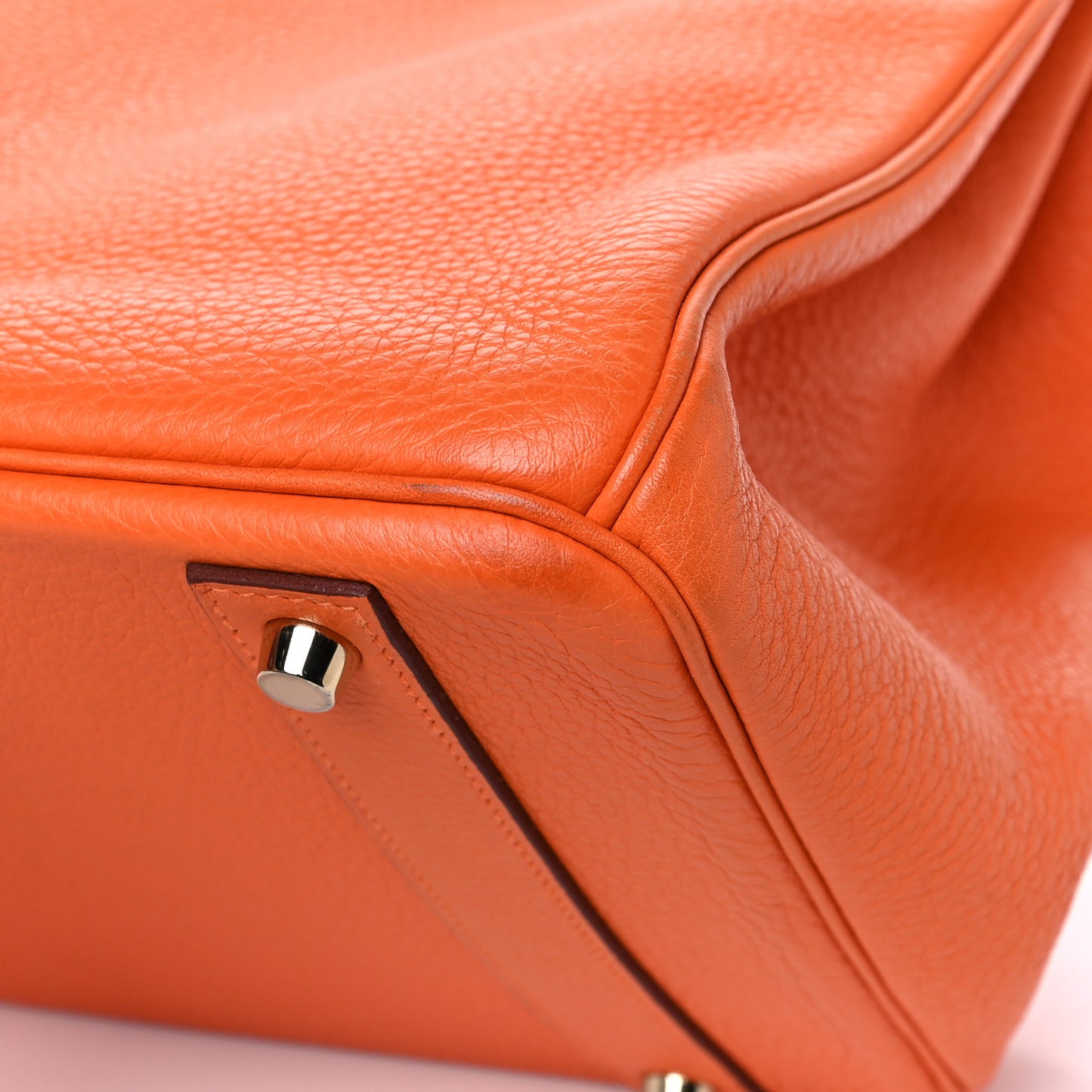 Togo Birkin 40 Orange