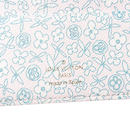 Louis Vuitton Monogram Fleuri Insolite Wallet Rose 6 of 8