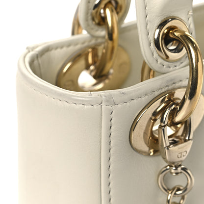 Christian Dior Calfskin Niki De Saint Phalle Dioramour Mini Supple Lady Dior White Multicolor 15 of 15