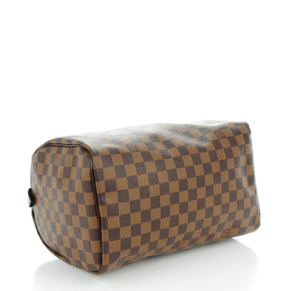 Louis Vuitton Damier Ebene Speedy 30 4 of 7