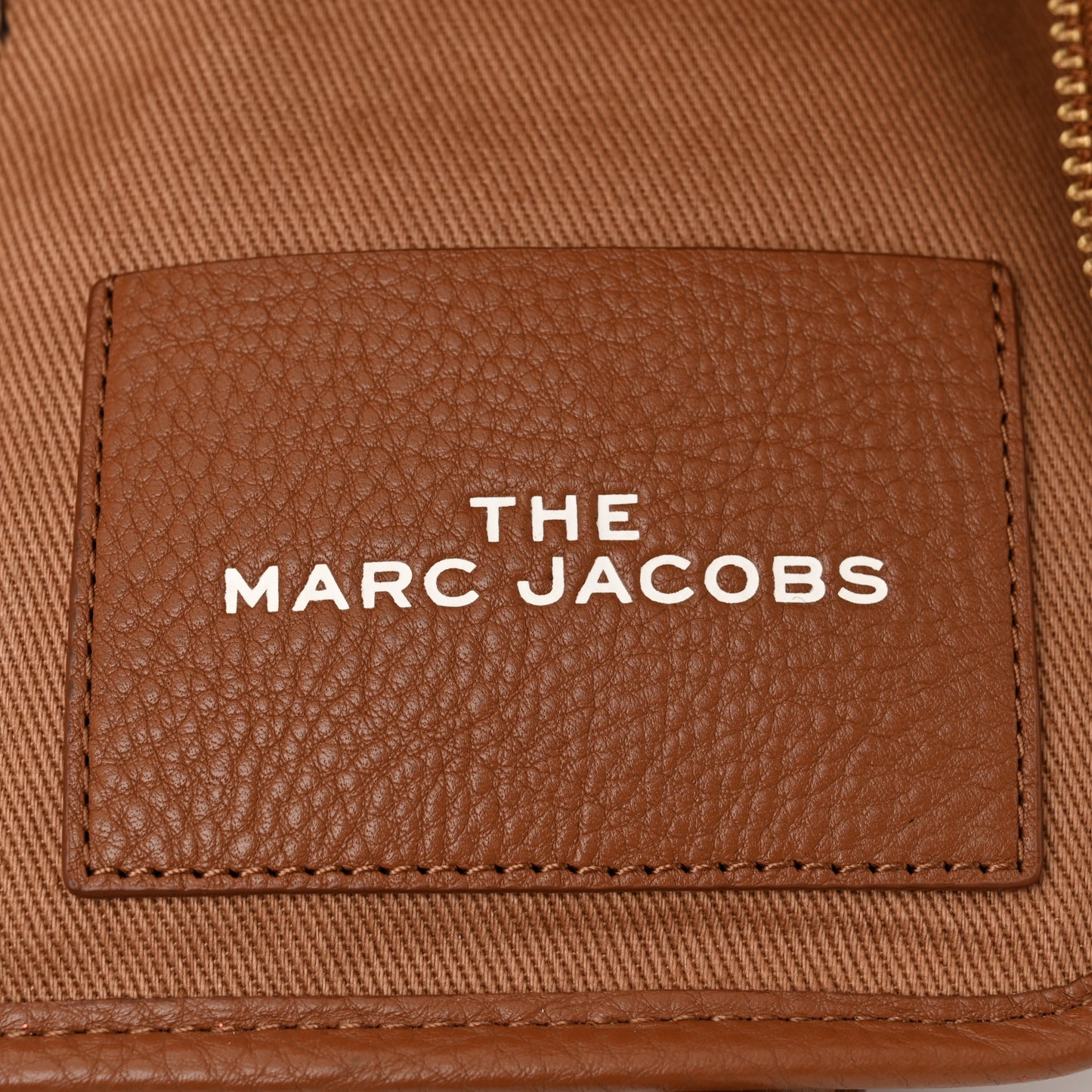 Grained Calfskin Medium The Tote Bag Argan Oil