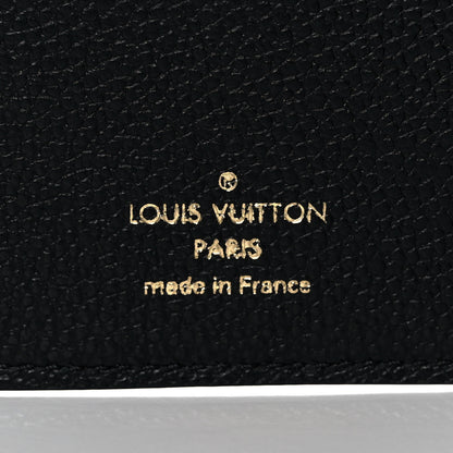 Louis Vuitton Empreinte Victorine Wallet Black 6 of 10