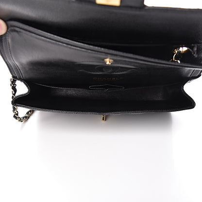 Chanel Caviar Quilted Medium Double Flap Black 5 of 13