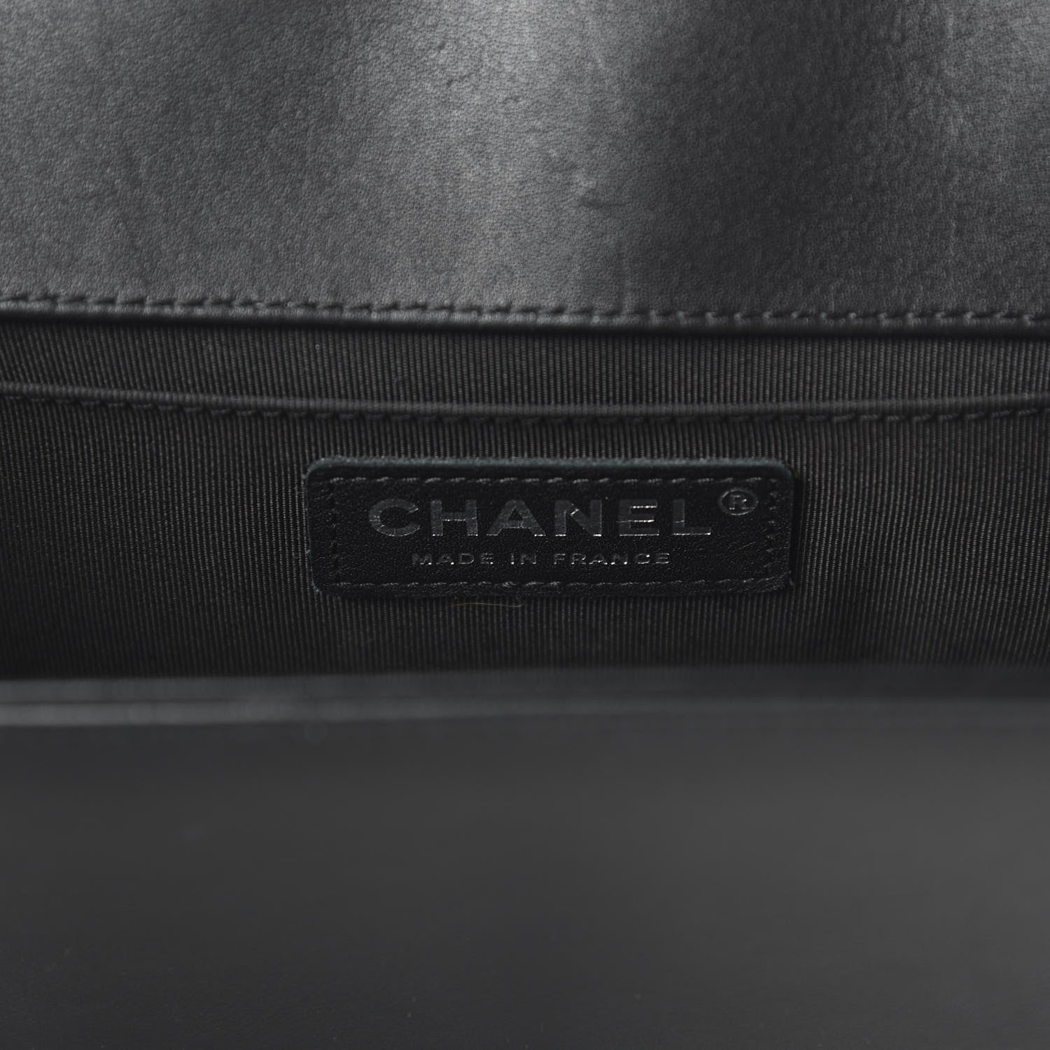 Chanel Calfskin Quilted Medium Boy Flap So Black 8 of 11