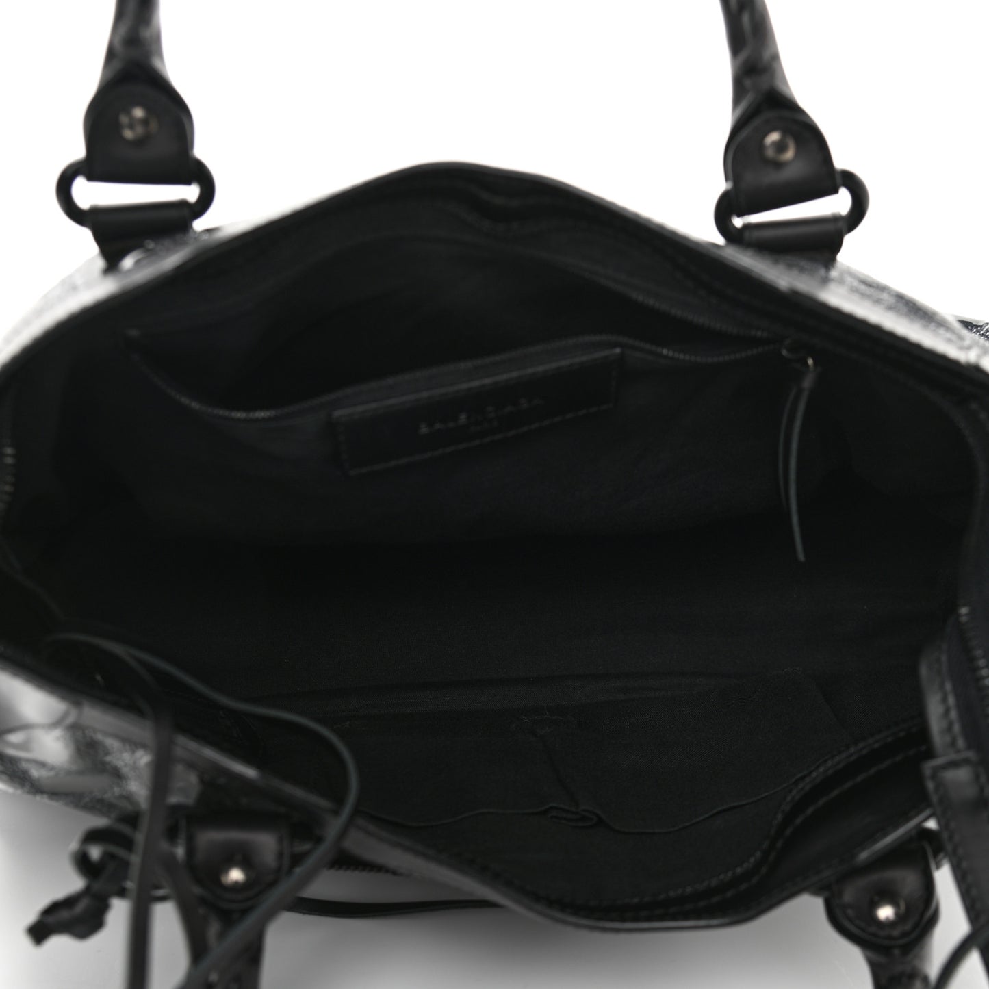 Patent Embossed Classic Hardware City Black