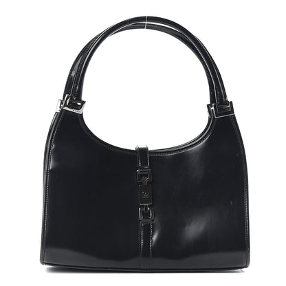 Gucci Calfskin Bardot Shoulder Bag Black 1 of 9