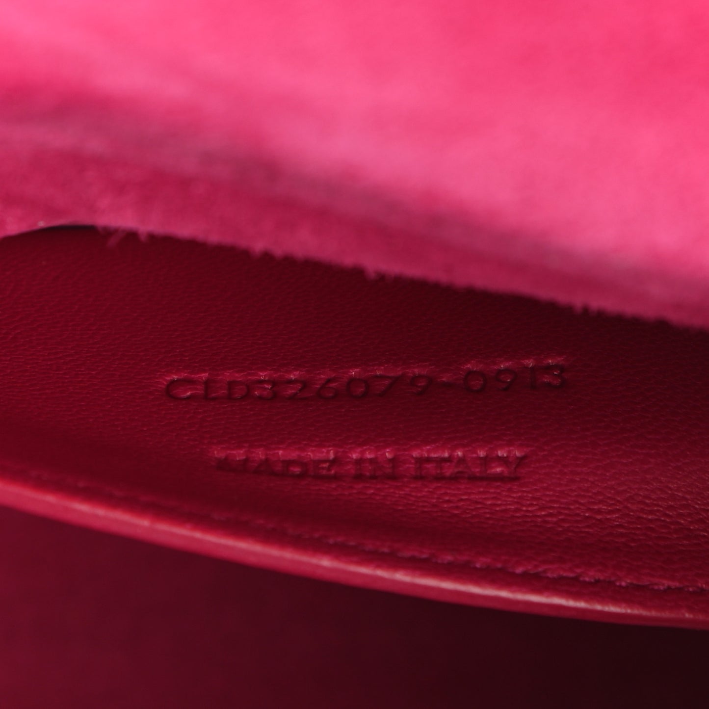 Calfskin Classic Monogram Cassandre Clutch Lipstick Fuchsia