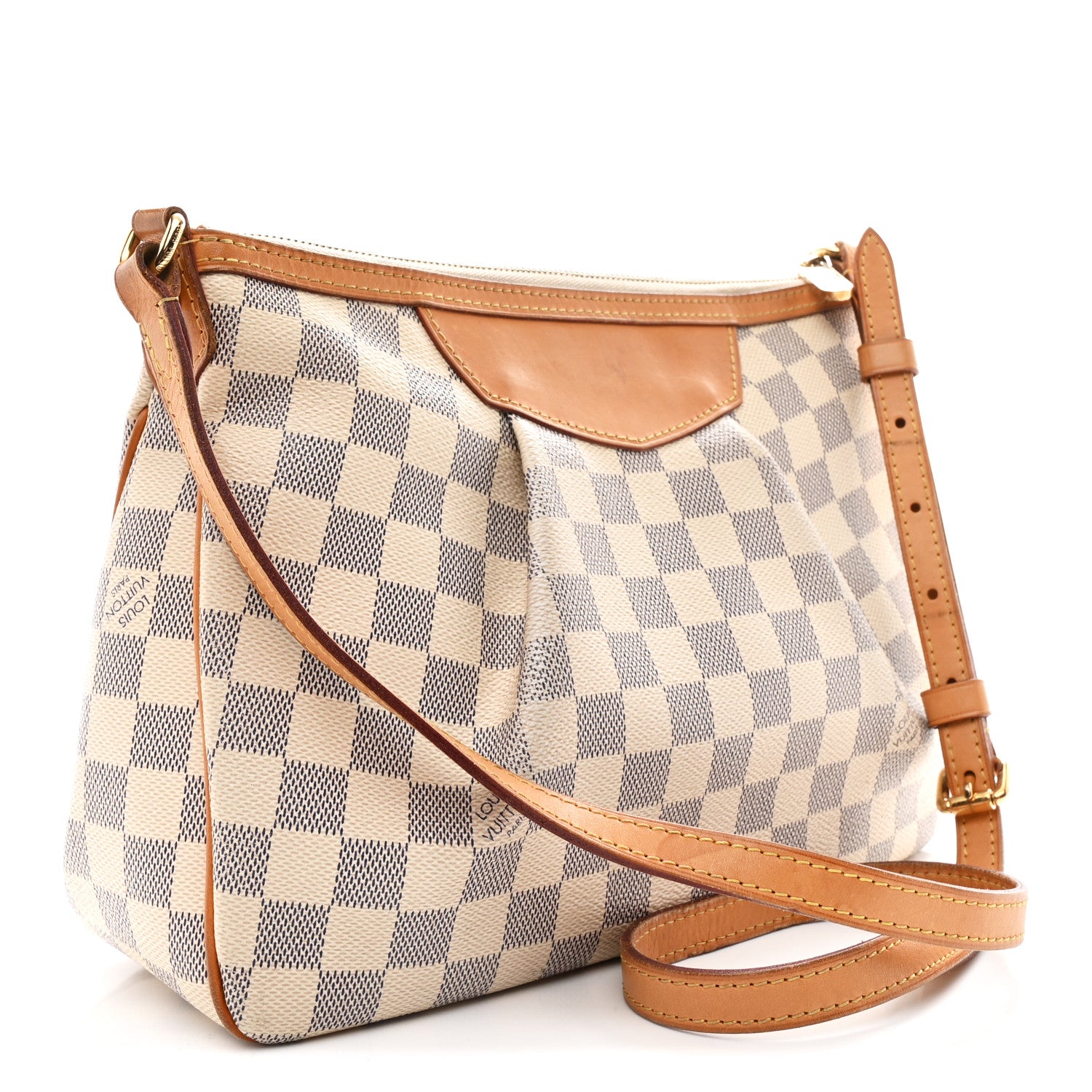 Louis Vuitton Damier Azur Siracusa PM 3 of 10