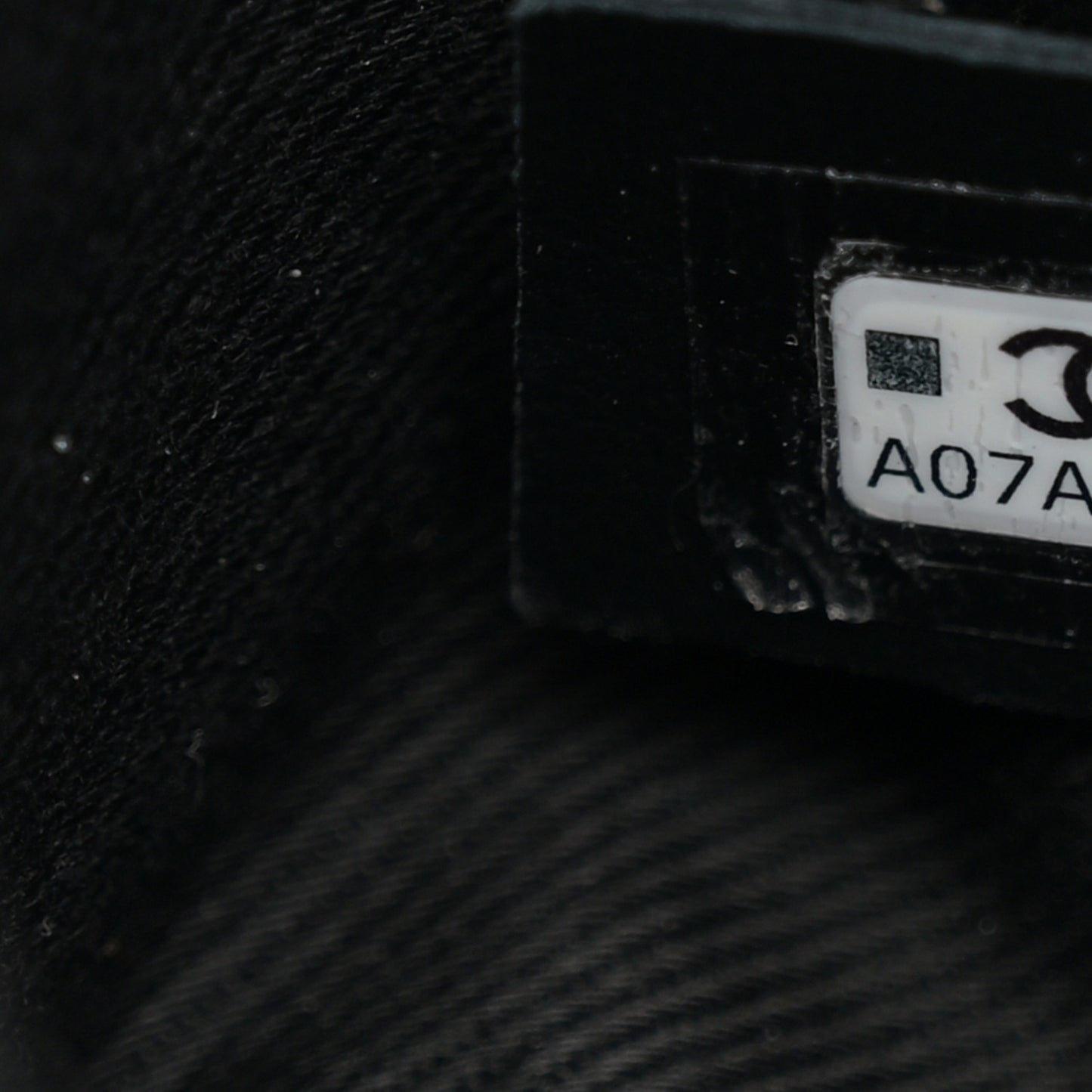 Lambskin Quilted Waist Belt Bag Black