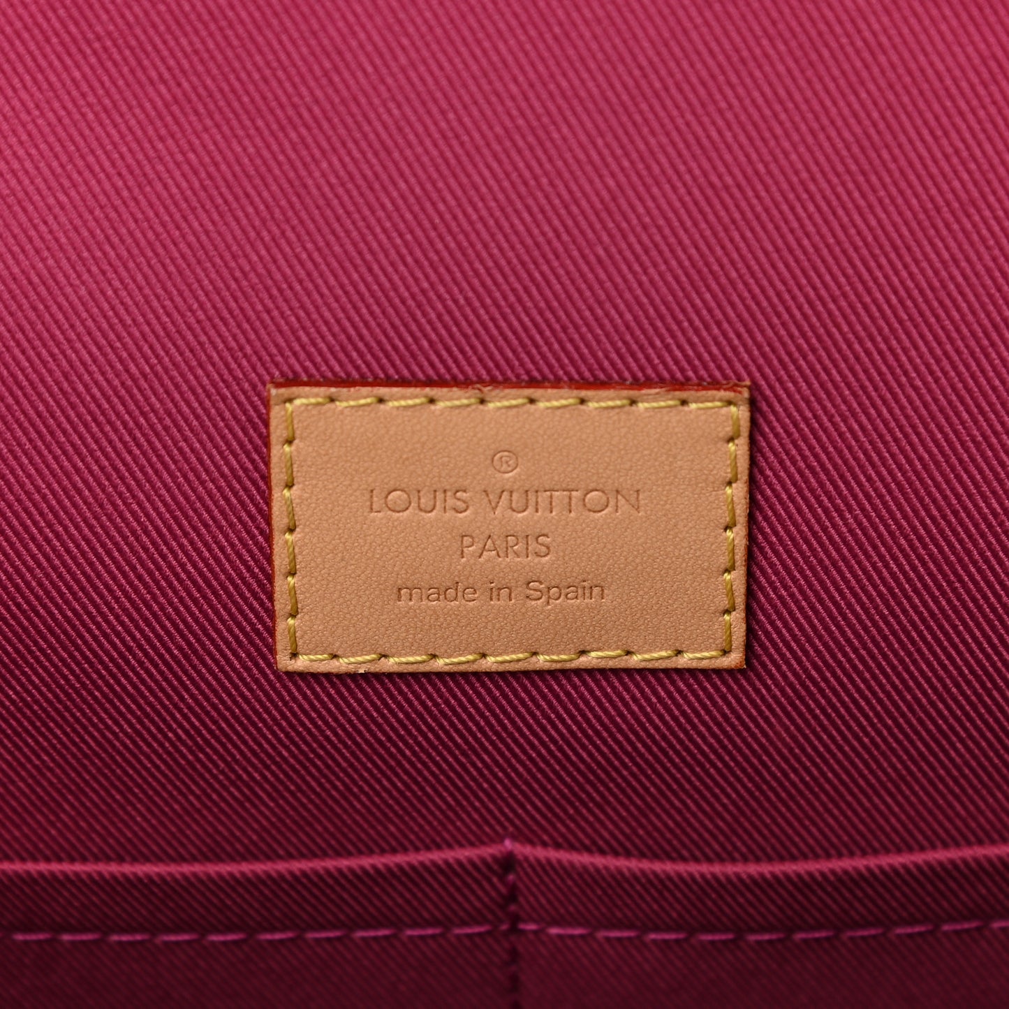 Monogram Cluny BB Bordeaux Fuchsia