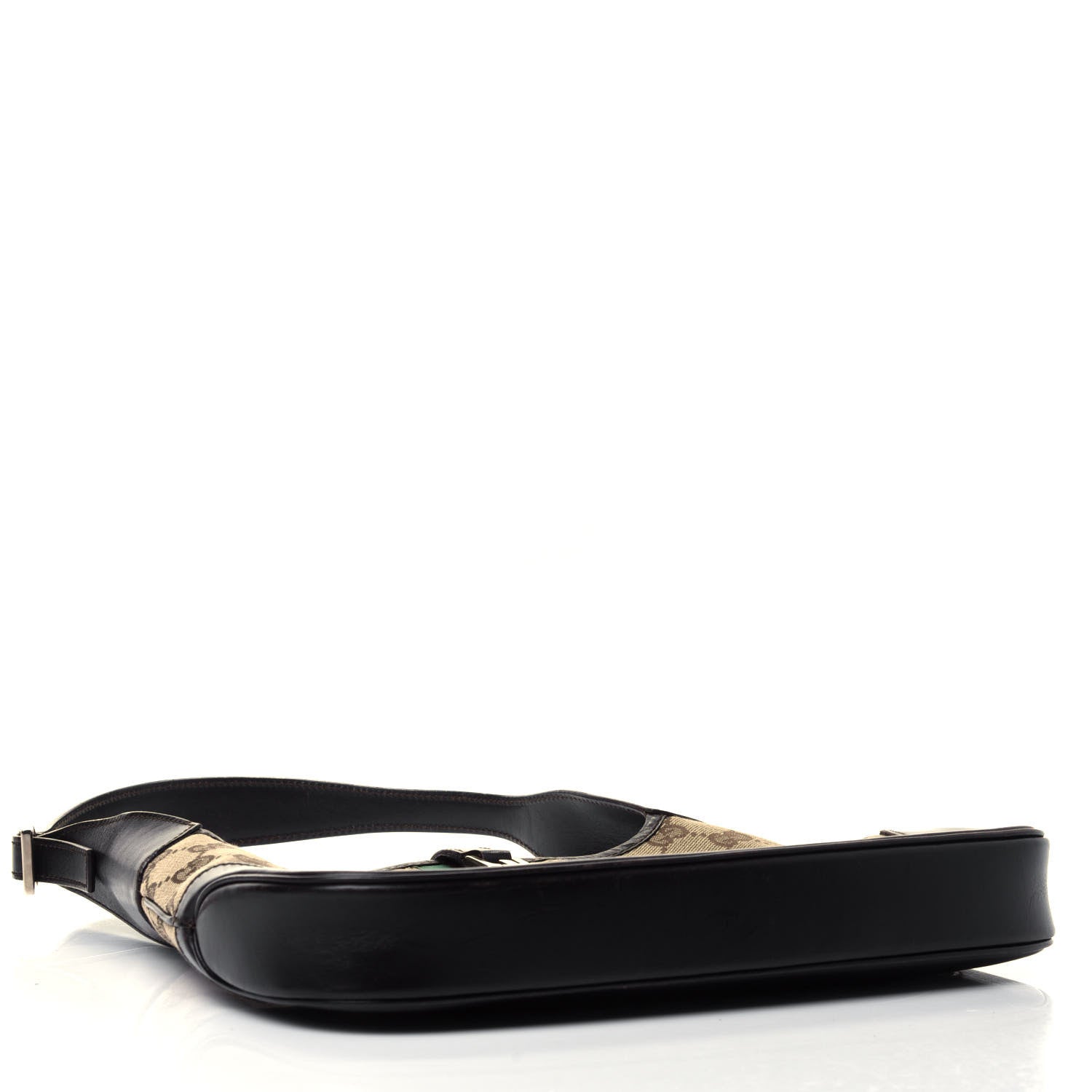 Gucci Monogram Web Small Jackie O Hobo Dark Brown 3 of 4