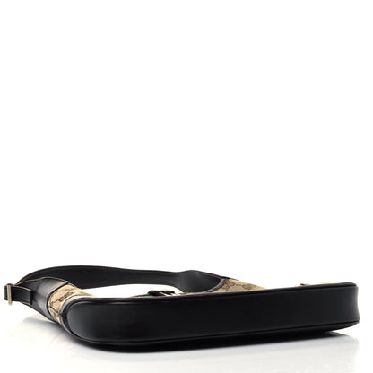 Gucci Monogram Web Small Jackie O Hobo Dark Brown 3 of 4