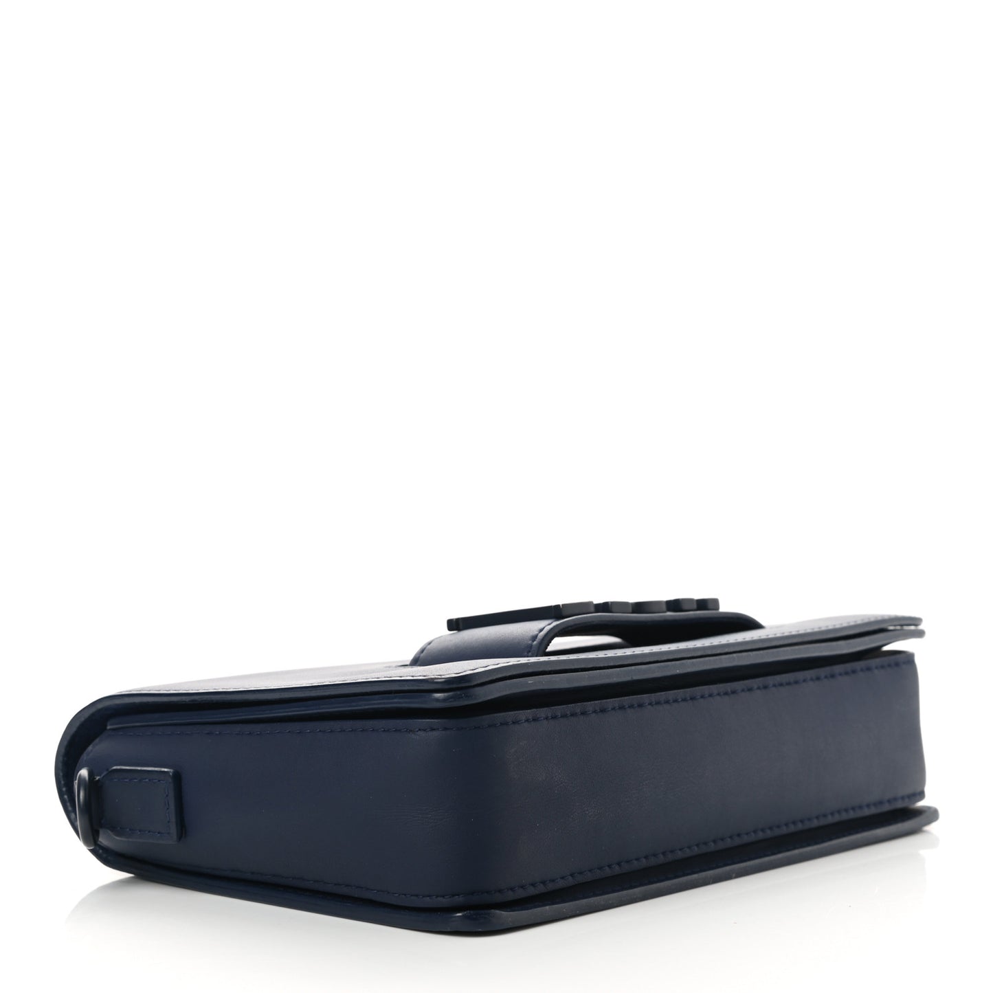 Ultra Matte Calfskin Dio(r)evolution Flap Bag Navy