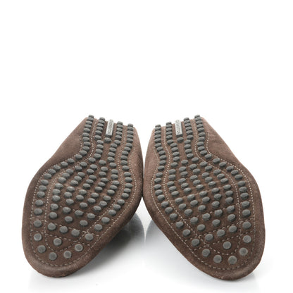 Louis Vuitton Suede Hockenheim Loafers 7 Brown 5 of 10