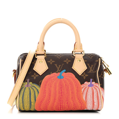 Louis Vuitton LV X YK Monogram Pumpkins Speedy Bandouliere 20 1 of 10
