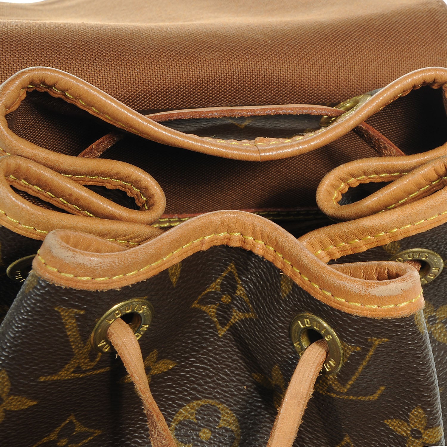 Louis Vuitton Monogram Montsouris MM Backpack 8 of 10
