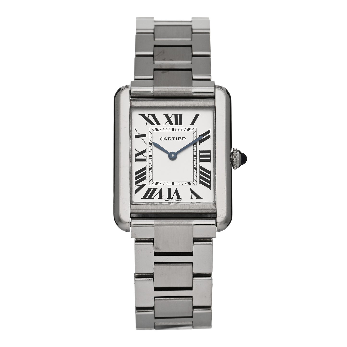 Stainless Steel 24mm Tank Solo Quartz Watch