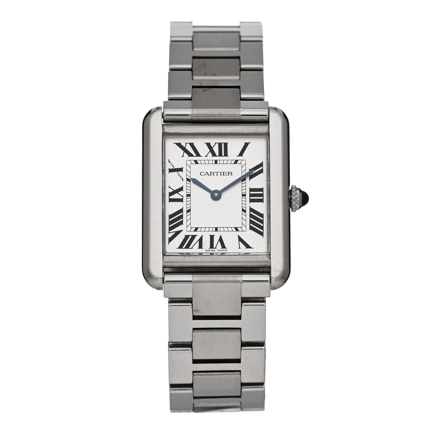 Cartier Stainless Steel 24mm Tank Solo Quartz Watch 1 of 5