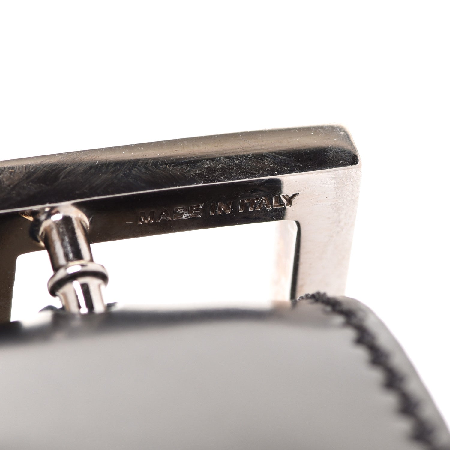 Fendi Calfskin FF Belt 110 Black 6 of 7