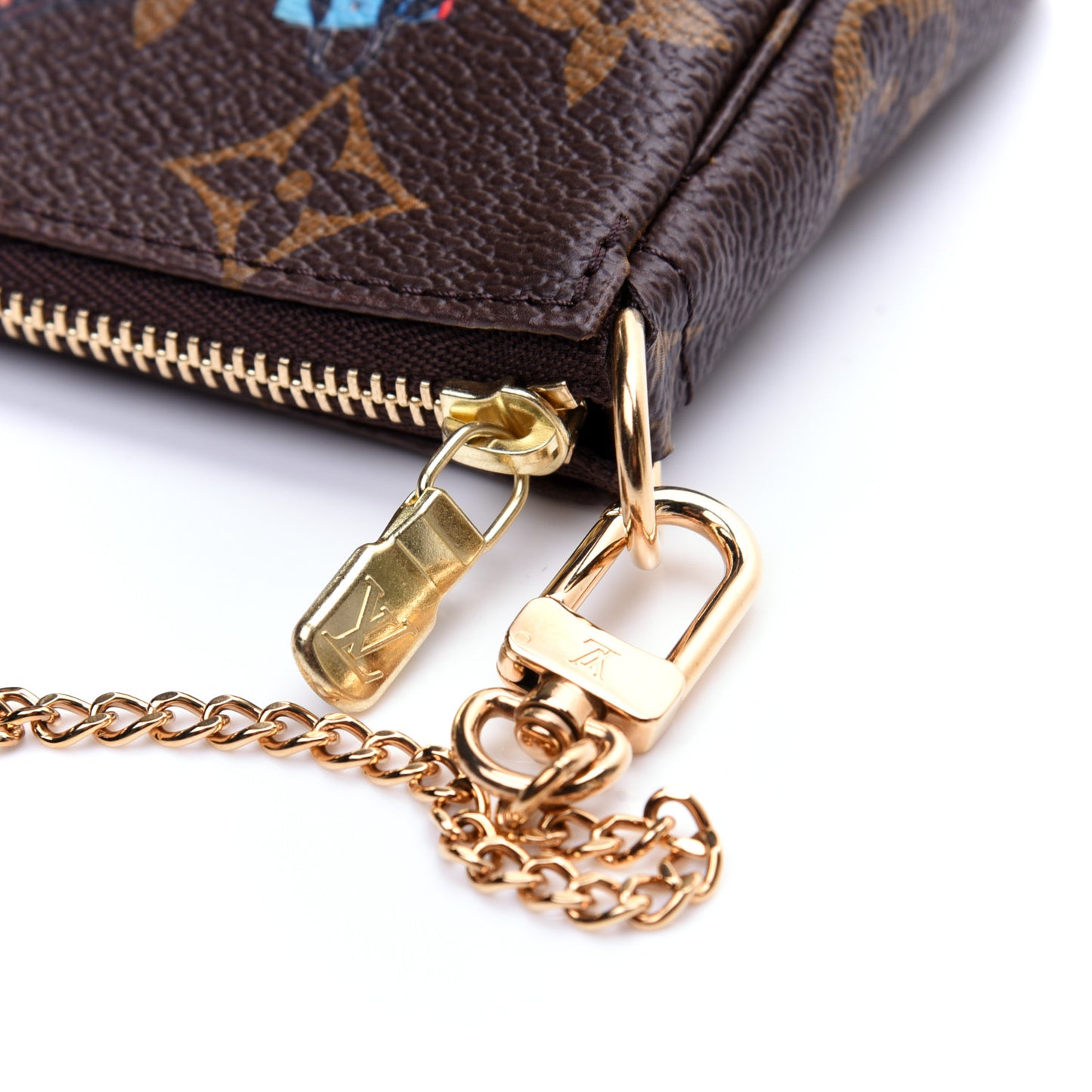 Monogram 2017 Christmas Animation Mini Pochette Accessories