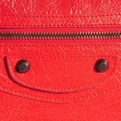 Balenciaga Agneau Classic Hardware City Rouge Coquelicot Rouge Braise 8 of 12