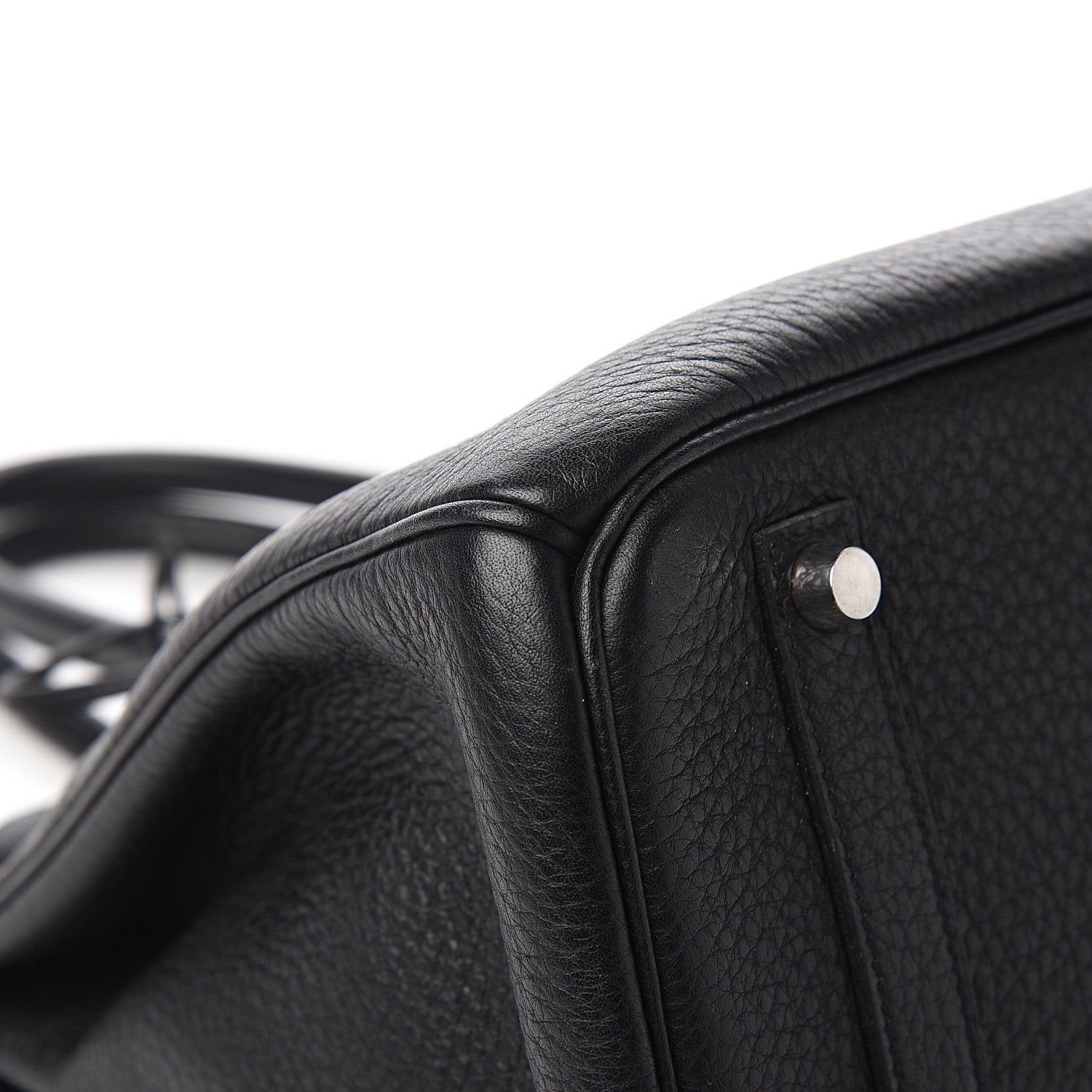 Hermes Taurillon Clemence Birkin 35 Black 28 of 32