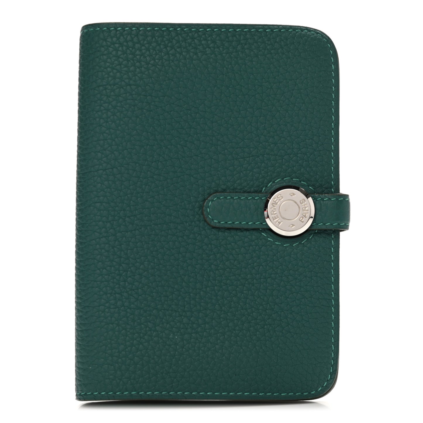 Togo Dogon Compact Wallet Malachite