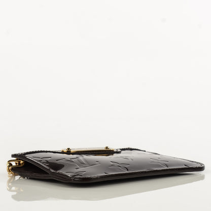 Louis Vuitton Vernis Key Pouch Amarante 4 of 8