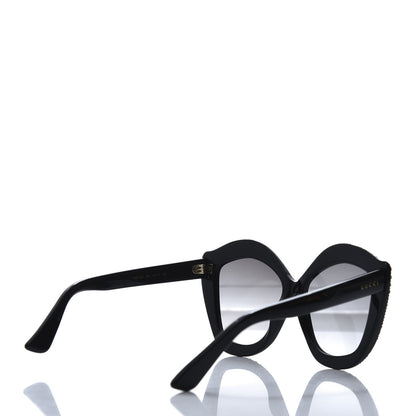 Gucci Crystal Cat Eye GG0118S Sunglasses Black 4 of 9